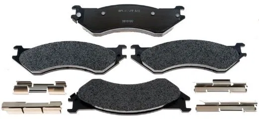 SP1077TRH – R/M BRAKES Brake Pad, OE Replacement Metallic With Hardware